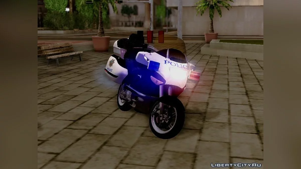 BMW K1200LT POLICE / GTA San Andreas