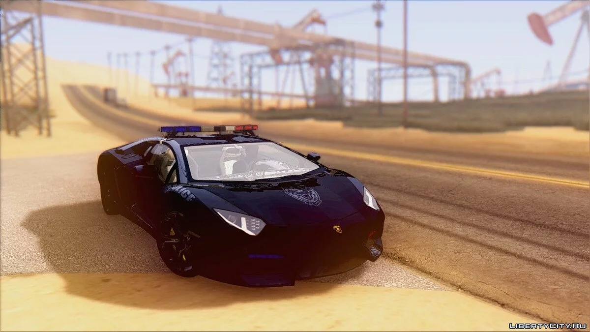Lamborghini Aventador LP700-4 RCPD / GTA San Andreas