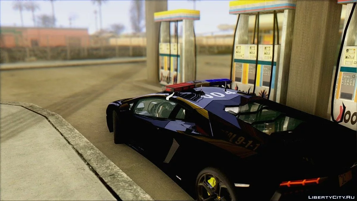 Lamborghini Aventador LP700-4 RCPD / GTA San Andreas