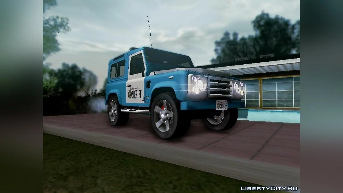 Land Rover Defender Seriff / GTA San Andreas