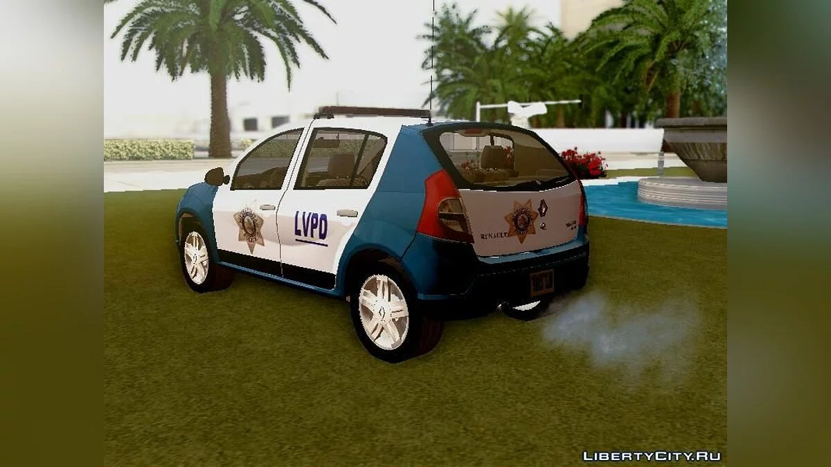 Renault Sandero Полиция Лас-Вегас / GTA San Andreas