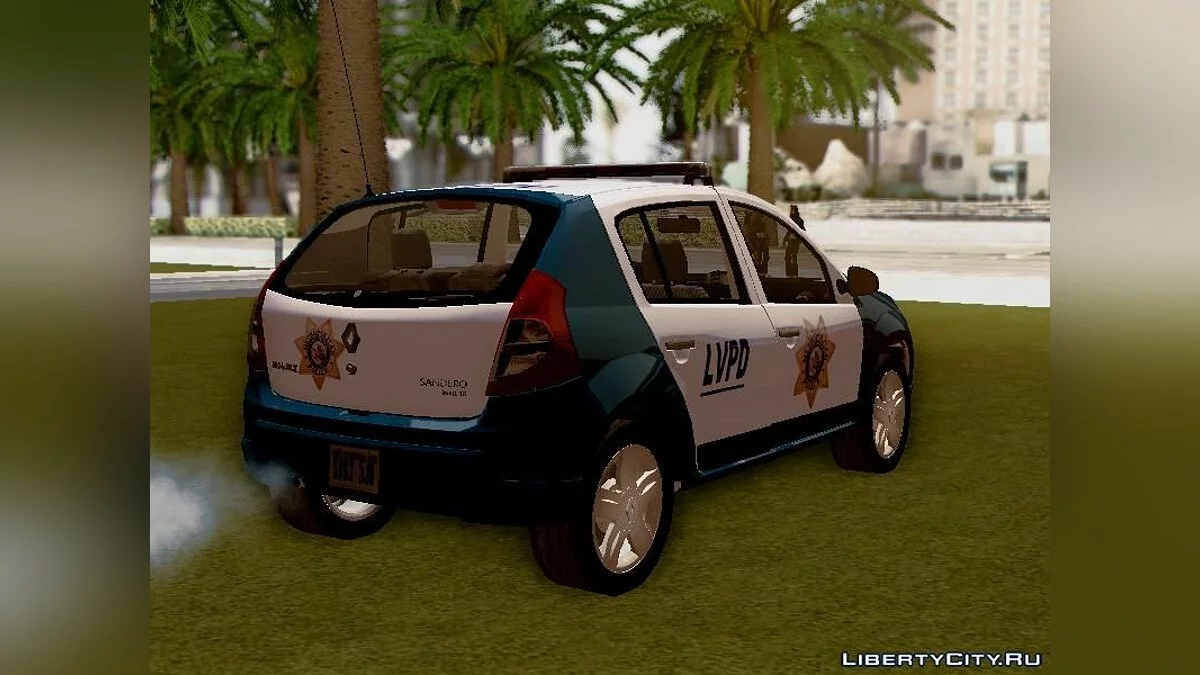 Renault Sandero Полиция Лас-Вегас / GTA San Andreas