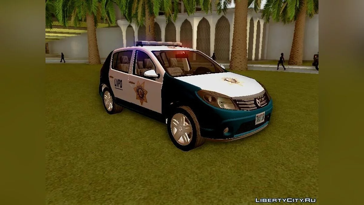 Renault Sandero Полиция Лас-Вегас / GTA San Andreas