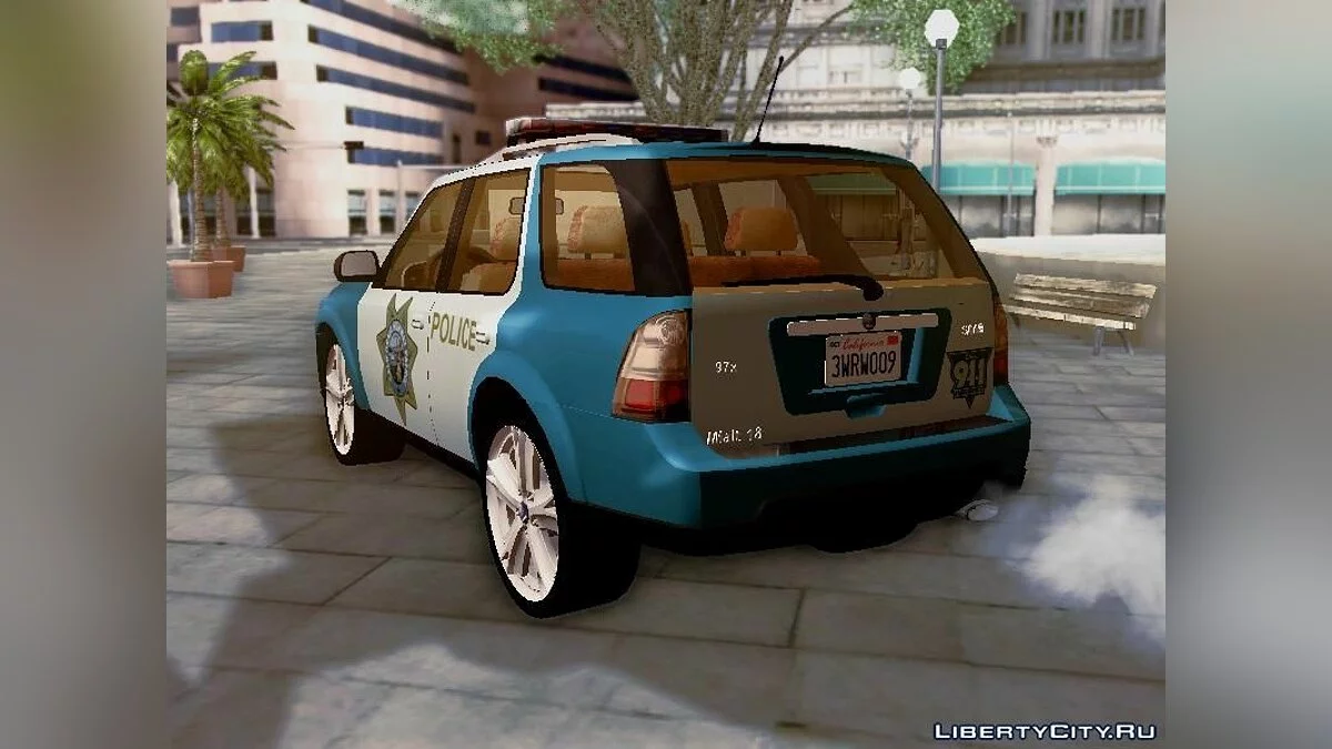 SAAB 97X Police / GTA San Andreas