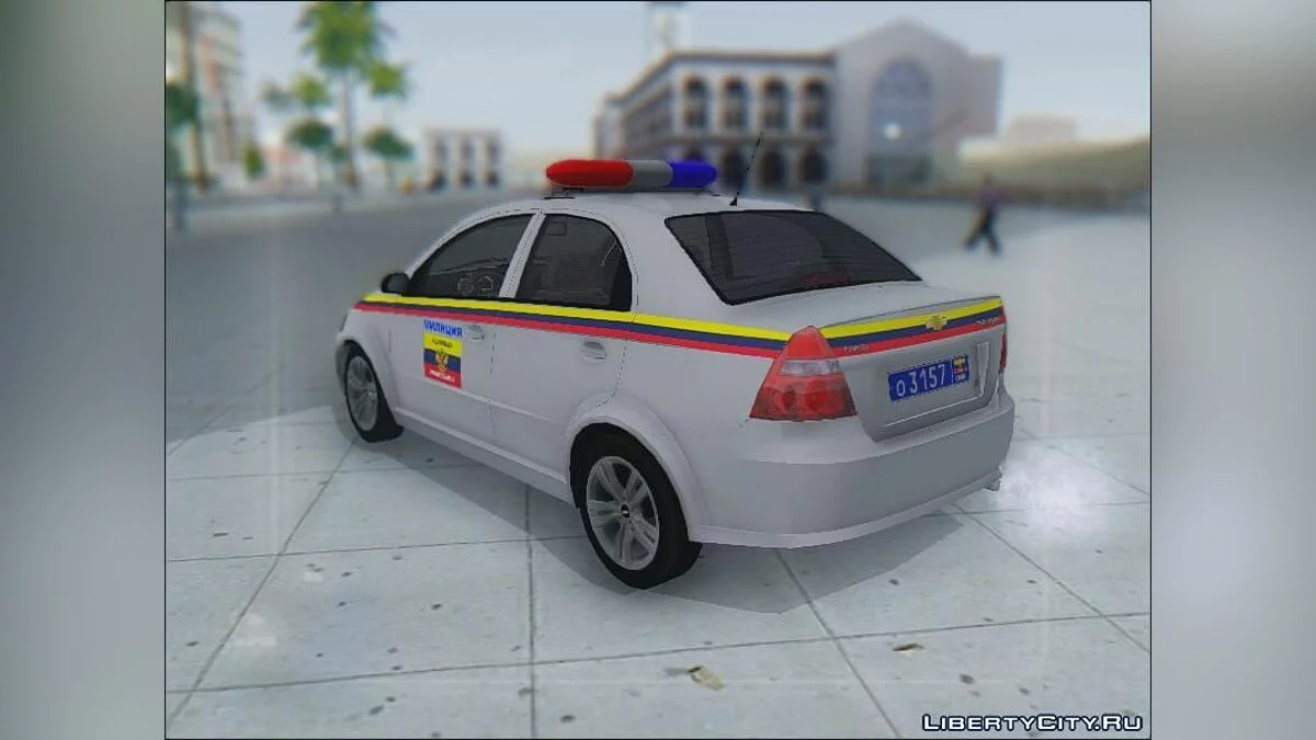 Chevrolet Aveo милиция Юго- Востока (пак) / GTA San Andreas
