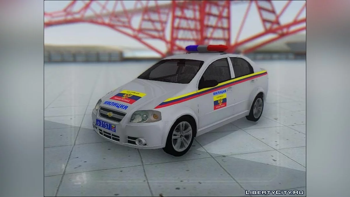 Chevrolet Aveo милиция Юго- Востока (пак) / GTA San Andreas