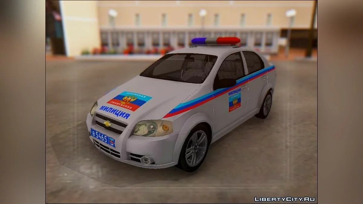 Chevrolet Aveo милиция Юго- Востока (пак) / GTA San Andreas