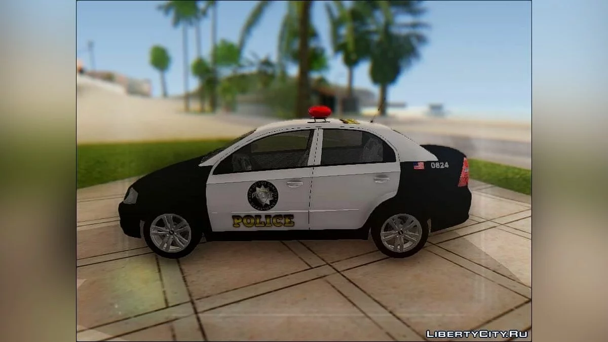Chevrolet Aveo Police / GTA San Andreas