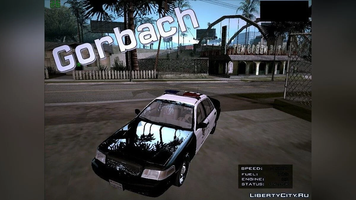LAPD Crown Victoria 2009 / GTA San Andreas