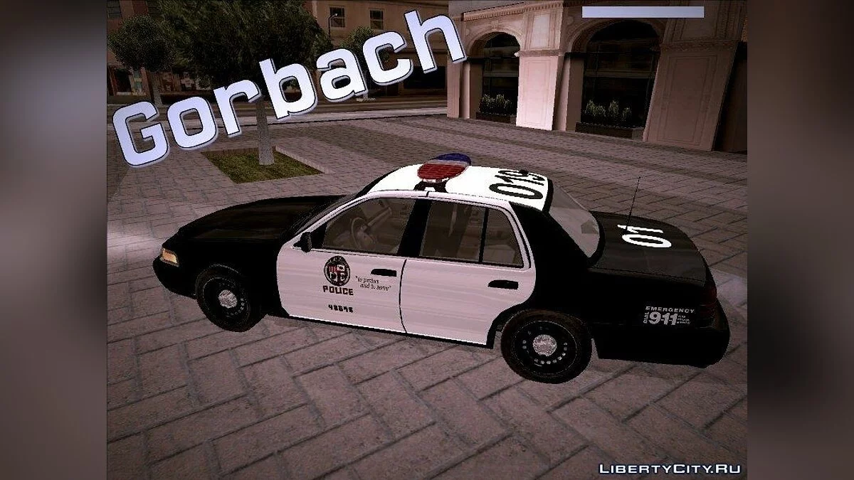 LAPD Crown Victoria 2009 / GTA San Andreas