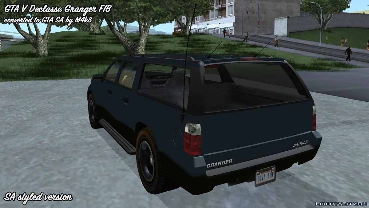 GTA 5 Declasse Granger FIB / GTA San Andreas