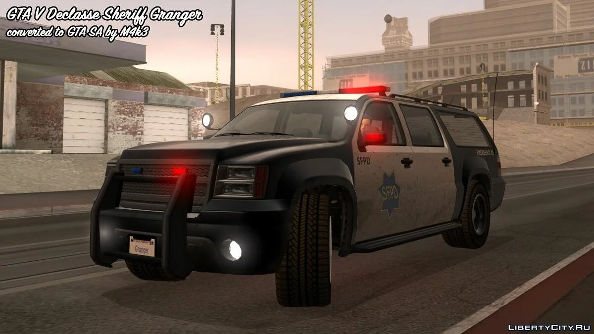 GTA 5 Declasse Sheriff Granger / GTA San Andreas