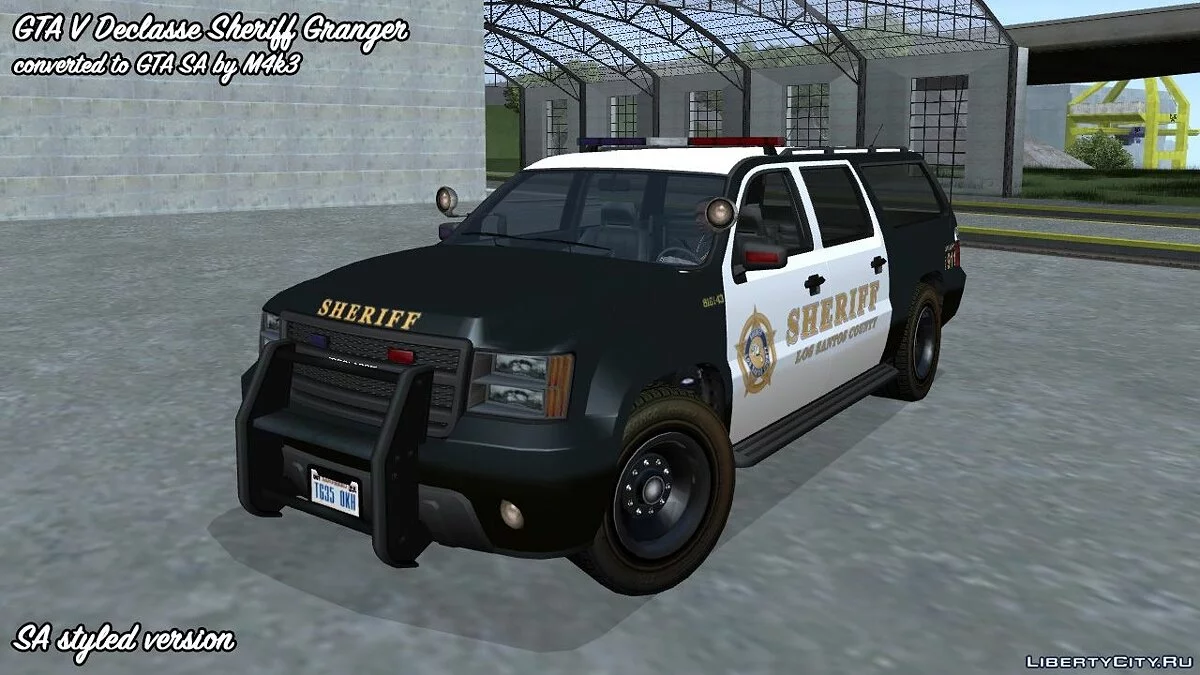 GTA 5 Declasse Sheriff Granger / GTA San Andreas