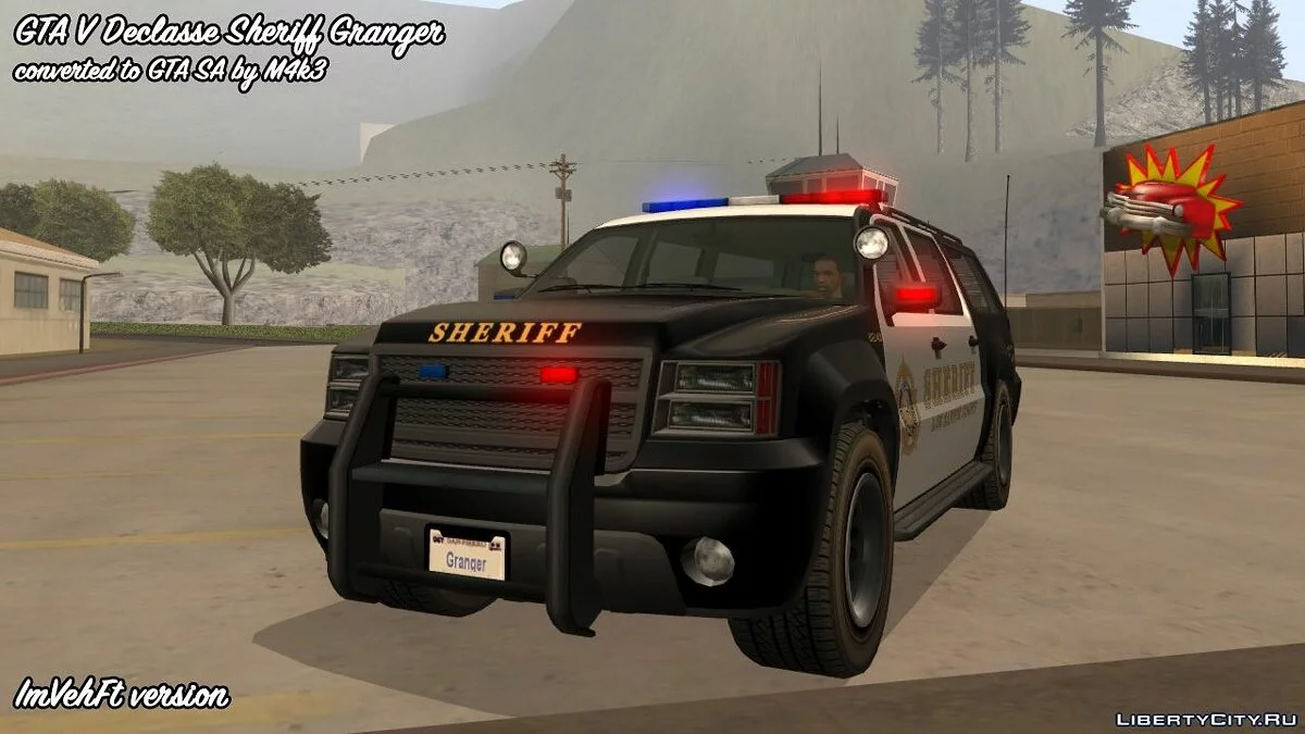 GTA 5 Declasse Sheriff Granger / GTA San Andreas