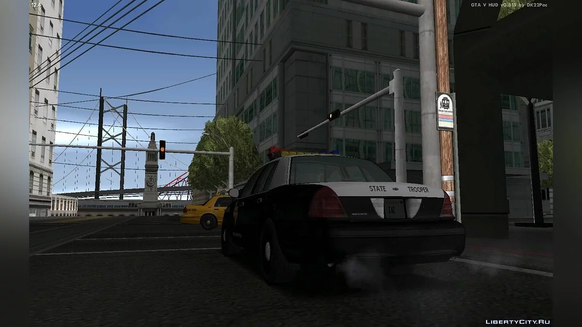 Ford Crown Victoria Texas Police [MQ] / GTA San Andreas