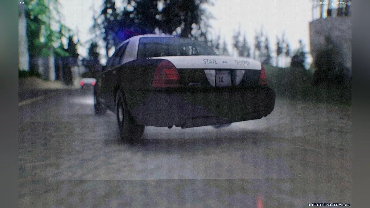 Ford Crown Victoria Texas Police [MQ] / GTA San Andreas