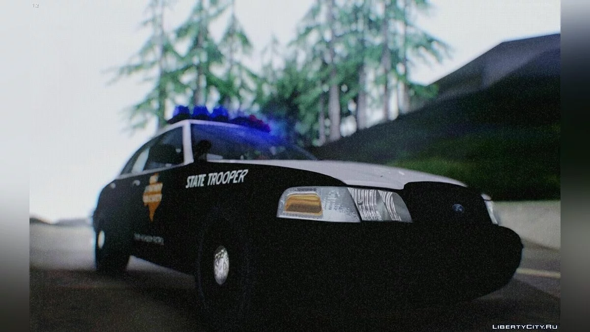 Ford Crown Victoria Texas Police [MQ] / GTA San Andreas