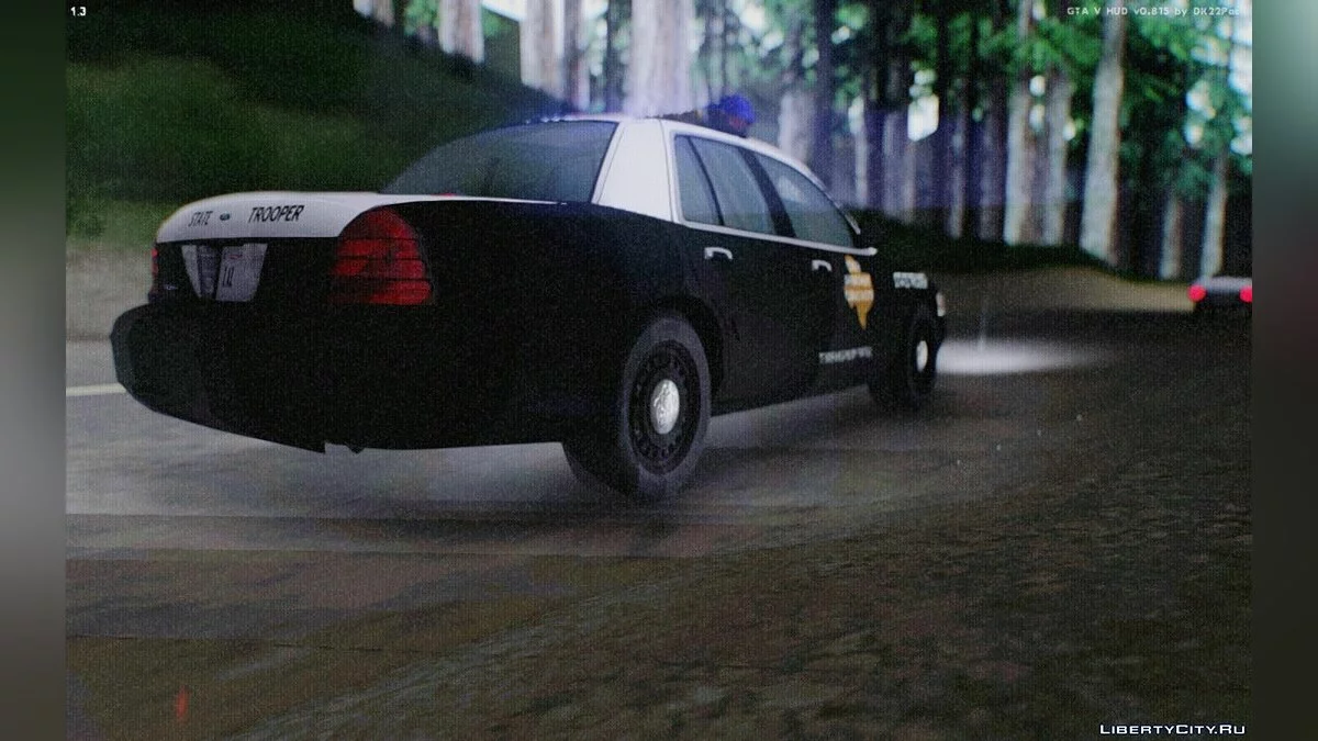 Ford Crown Victoria Texas Police [MQ] / GTA San Andreas