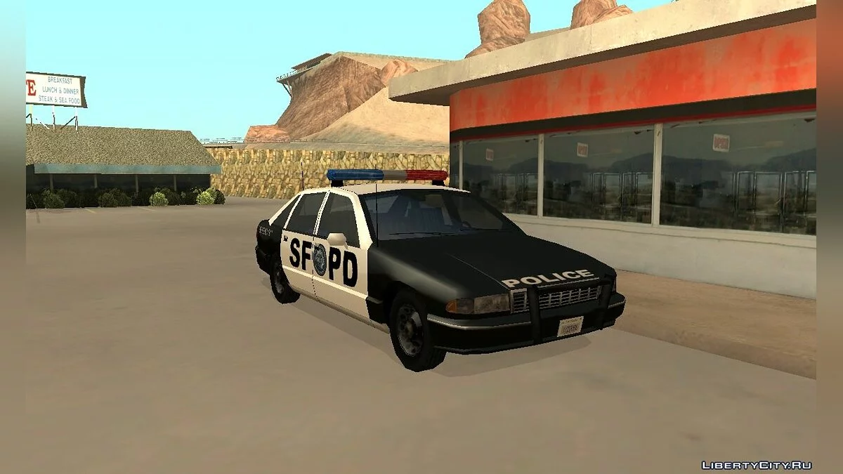 Police pack by nyolc8 [SA Style] / GTA San Andreas