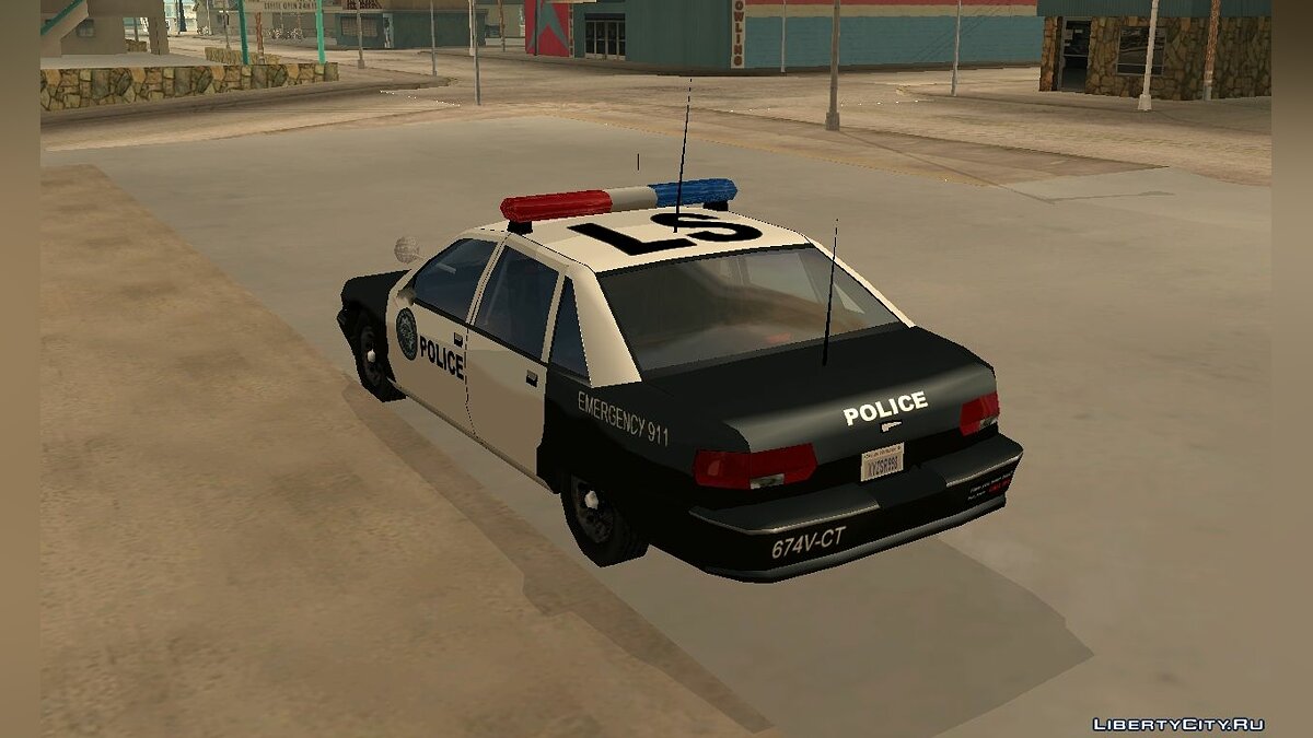 Скачать Police pack by nyolc8 [SA Style] для GTA San Andreas