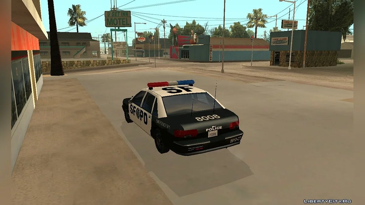 Police pack by nyolc8 [SA Style] / GTA San Andreas