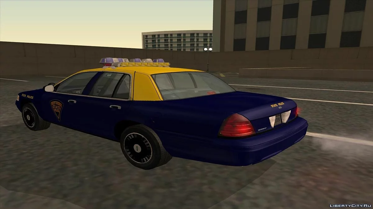 Ford Crown Victoria West Virginia Police / GTA San Andreas