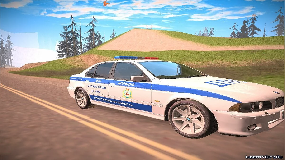 BMW E39 540i Russian Police / GTA San Andreas