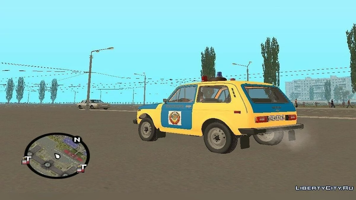 ВАЗ-2121 Нива Милиция СССР / GTA San Andreas