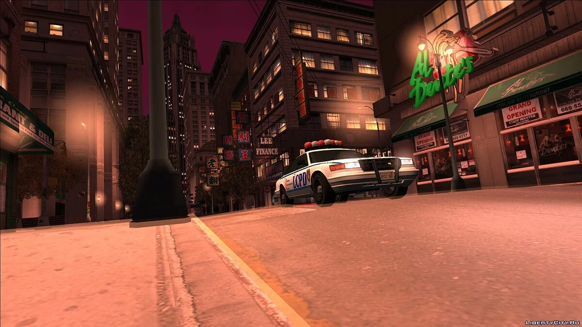 GTA IV Police Stanier / GTA San Andreas