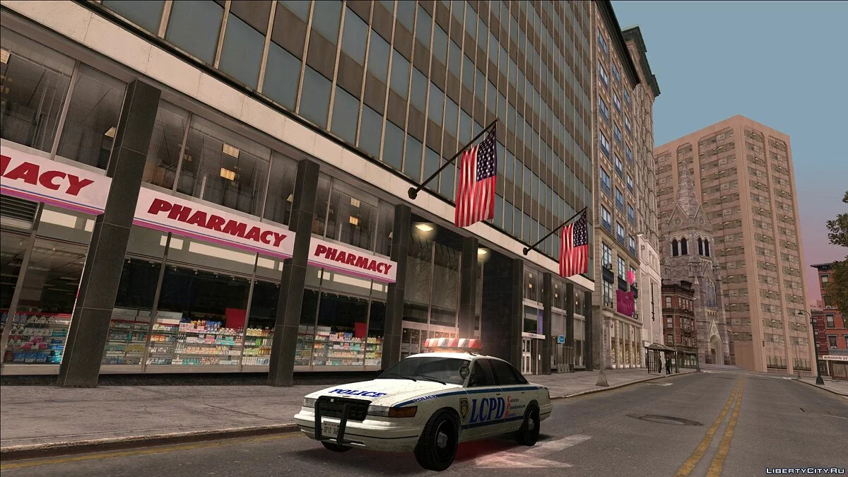 GTA IV Police Stanier / GTA San Andreas