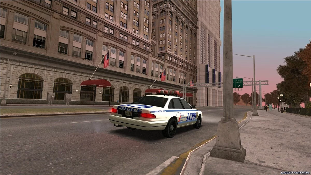 GTA IV Police Stanier / GTA San Andreas