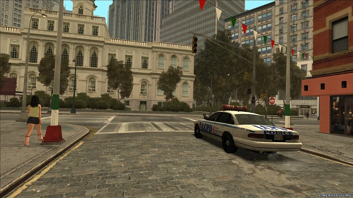 GTA IV Police Stanier / GTA San Andreas