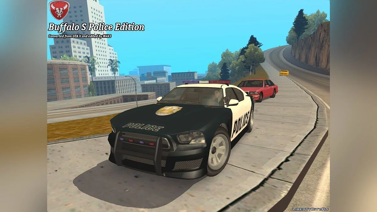 GTA V Bravado Buffalo S Police Edition / GTA San Andreas