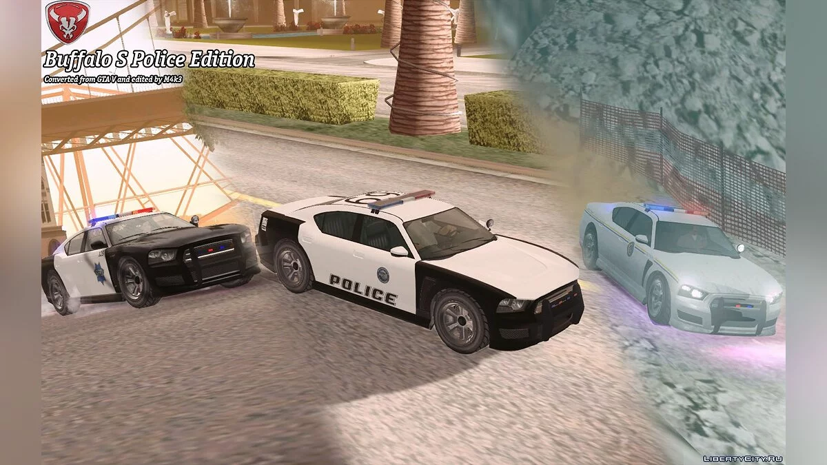 GTA V Bravado Buffalo S Police Edition / GTA San Andreas