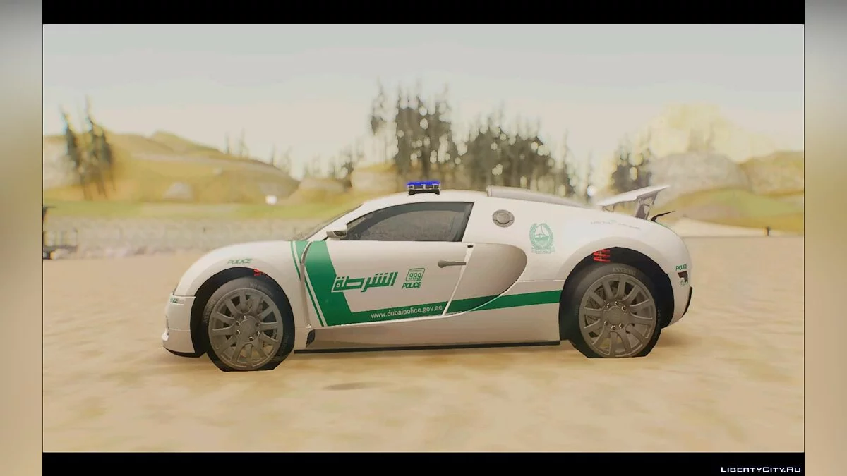 2009 Bugatti Veyron 16.4 Dubai Police / GTA San Andreas