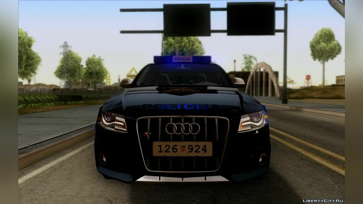 Audi S4 - Croatian Police Car / GTA San Andreas