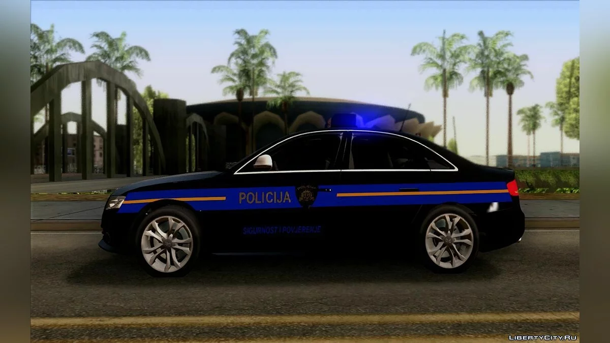 Audi S4 - Croatian Police Car / GTA San Andreas