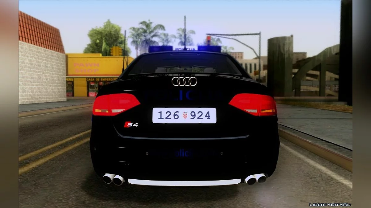 Audi S4 - Croatian Police Car / GTA San Andreas