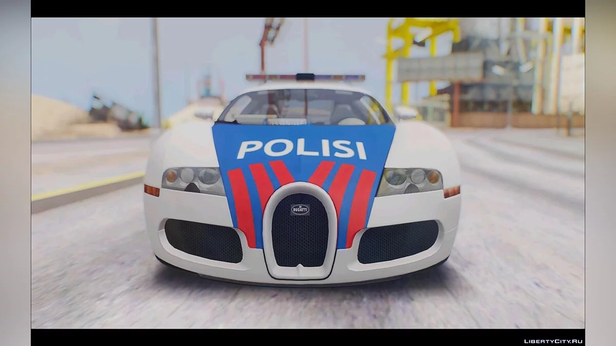 Bugatti Veyron Indonesian Police / GTA San Andreas