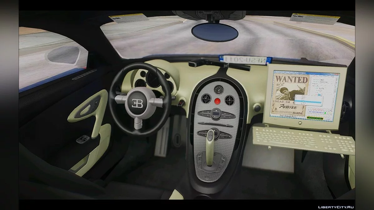 Bugatti Veyron Indonesian Police / GTA San Andreas