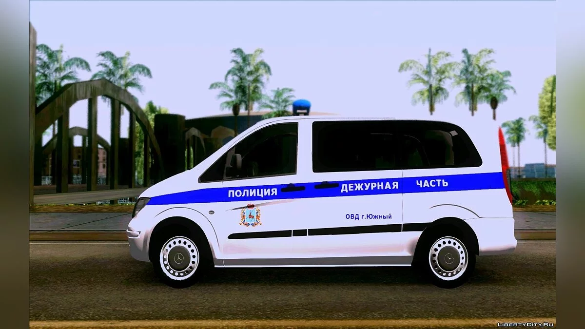 Mercedes-Benz Vito W639 Russian Police / GTA San Andreas