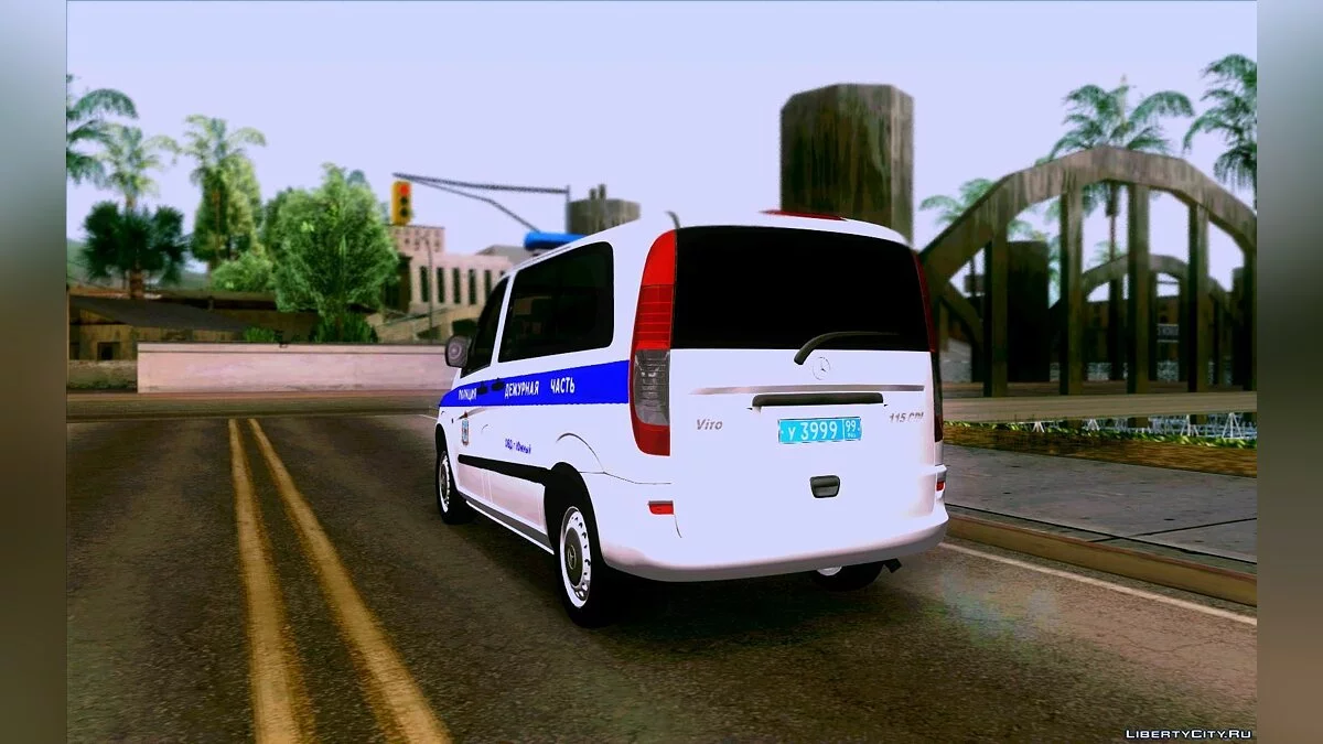 Mercedes-Benz Vito W639 Russian Police / GTA San Andreas