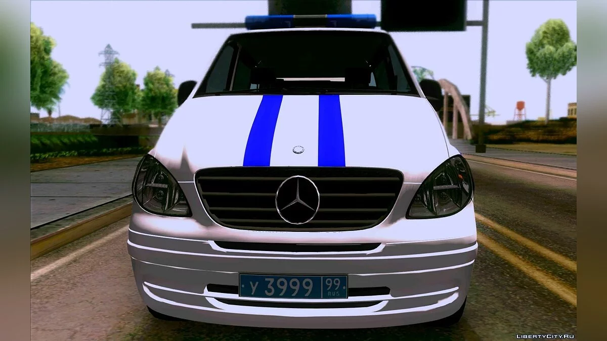 Mercedes-Benz Vito W639 Russian Police / GTA San Andreas