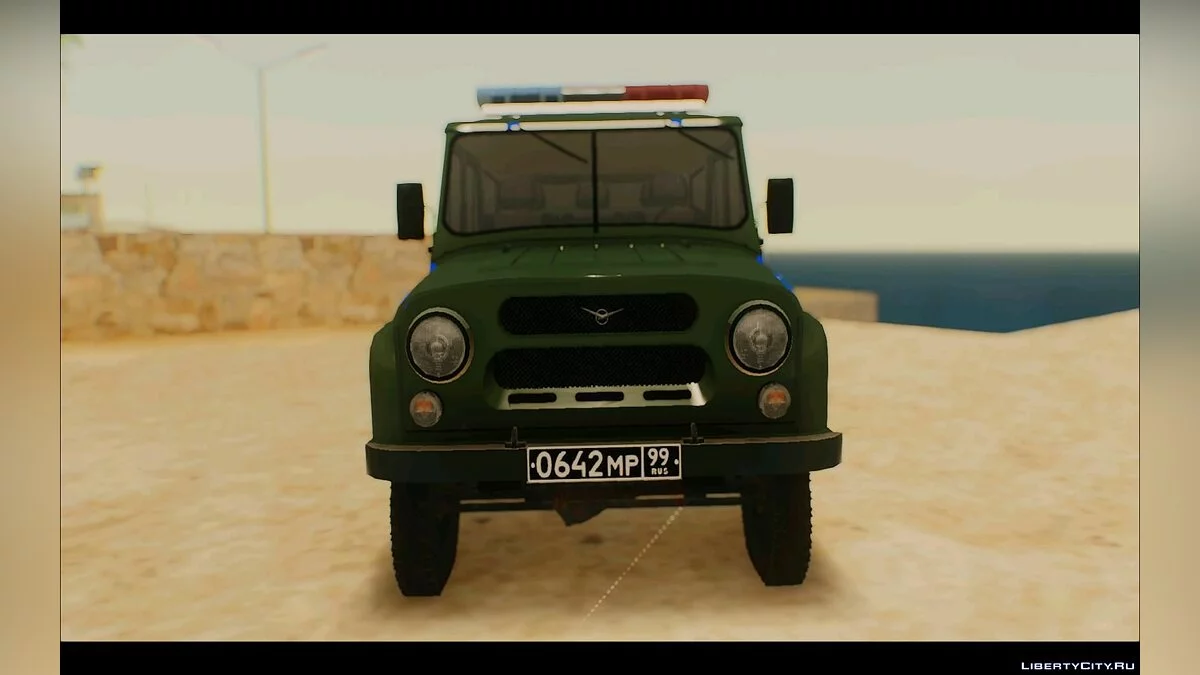 УАЗ-31512 Военная Авто Инспекция / GTA San Andreas