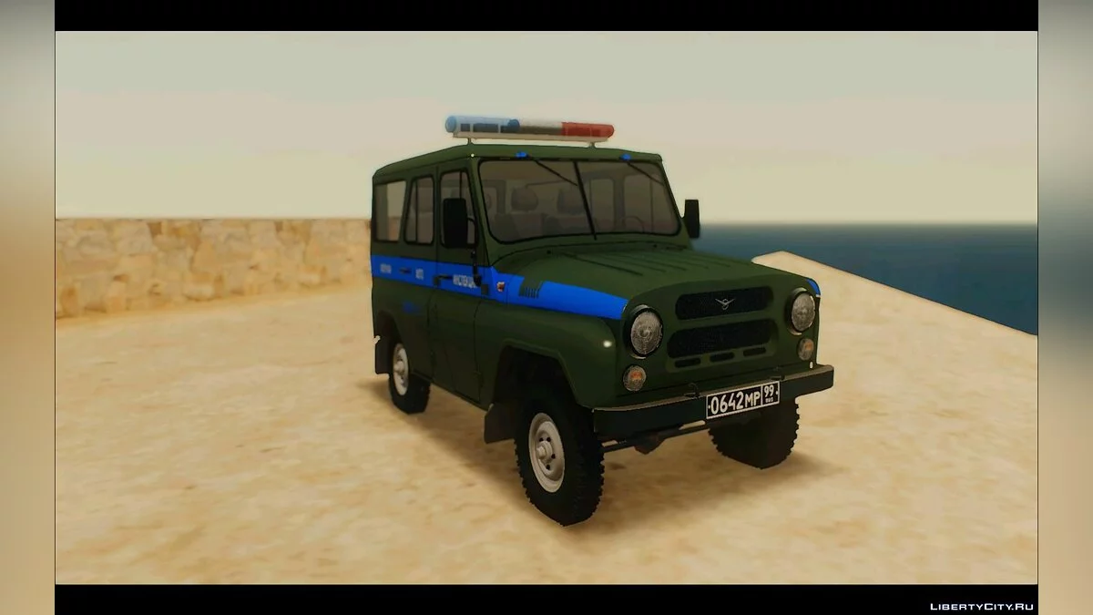 УАЗ-31512 Военная Авто Инспекция / GTA San Andreas