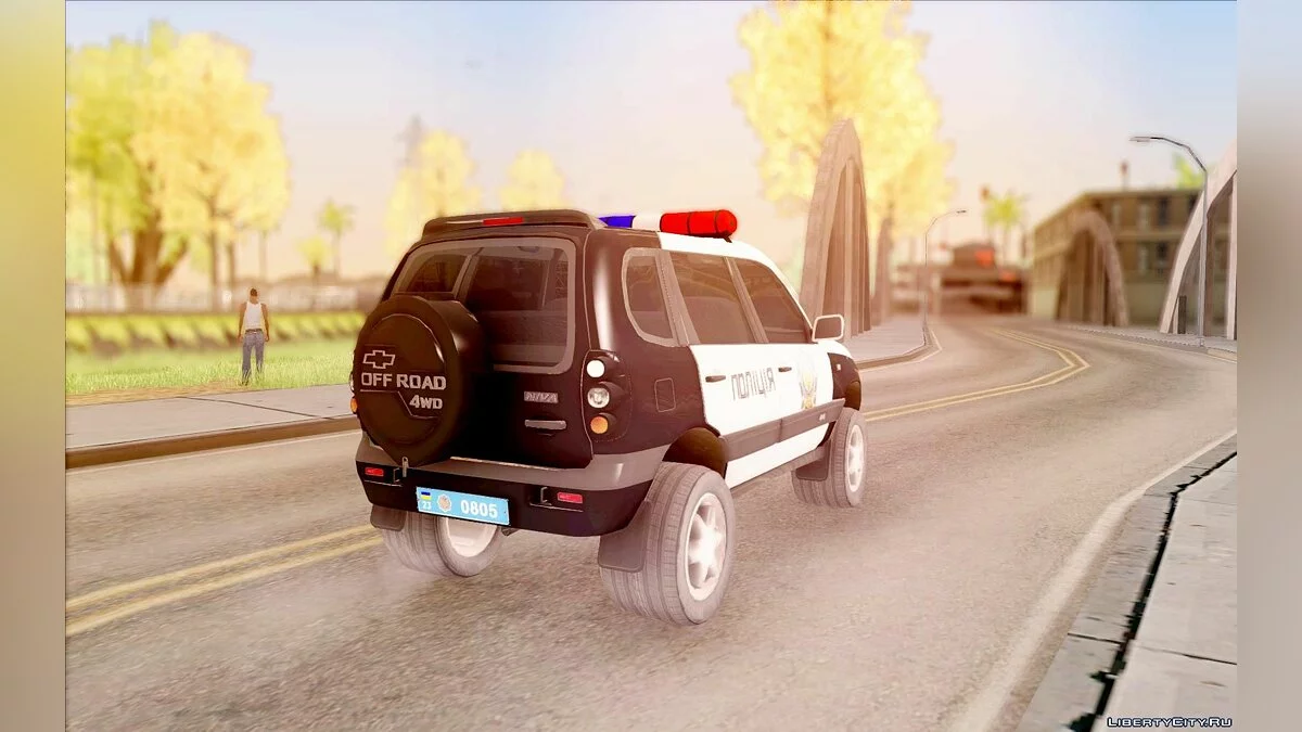 Chevrolet NIVA Police UA / GTA San Andreas