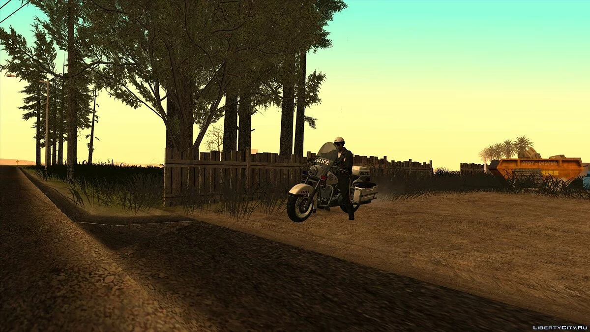 GTA V Police Bike / GTA San Andreas