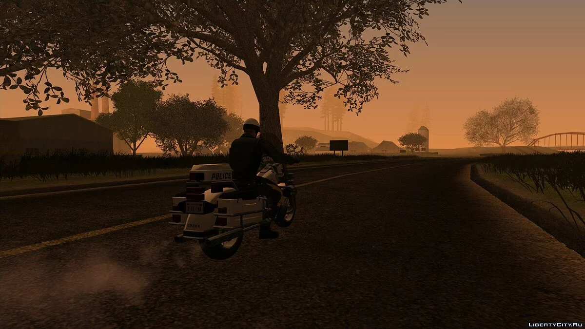 GTA V Police Bike / GTA San Andreas