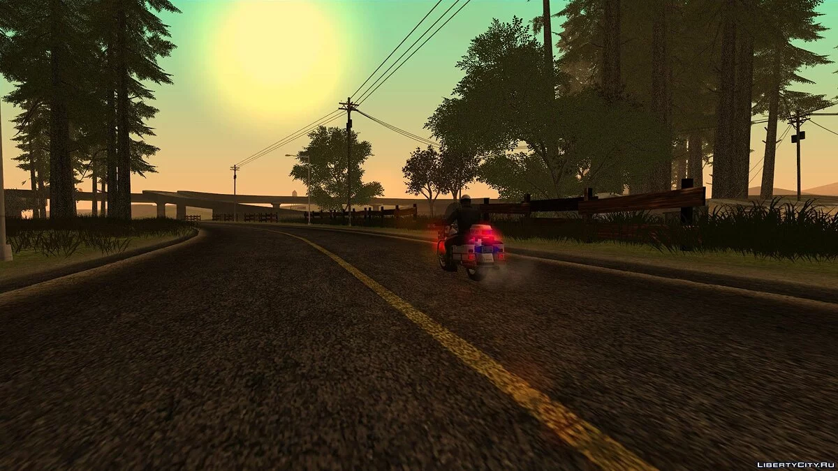 GTA V Police Bike / GTA San Andreas