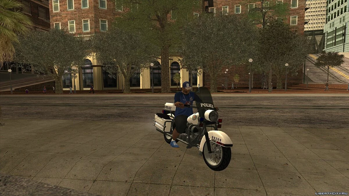 GTA V Police Bike / GTA San Andreas